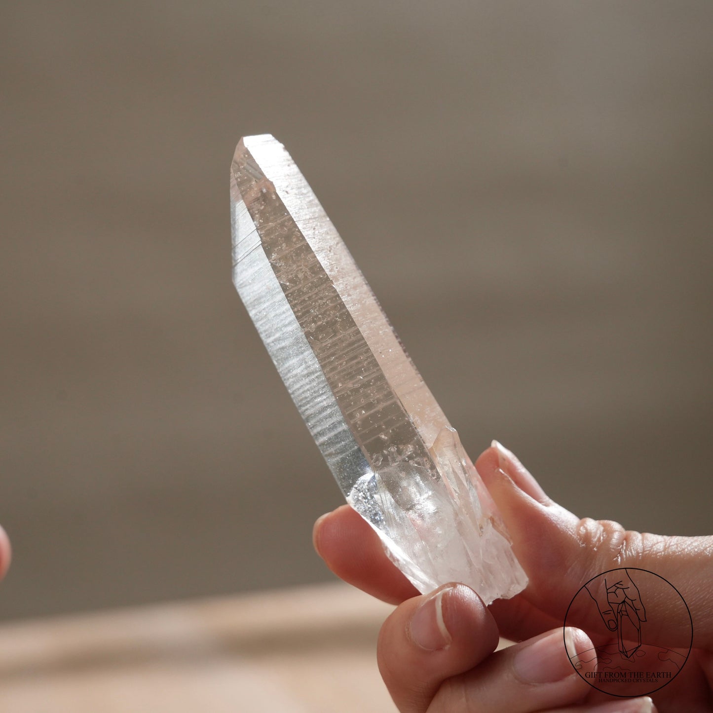 Colombian lemurian quartz