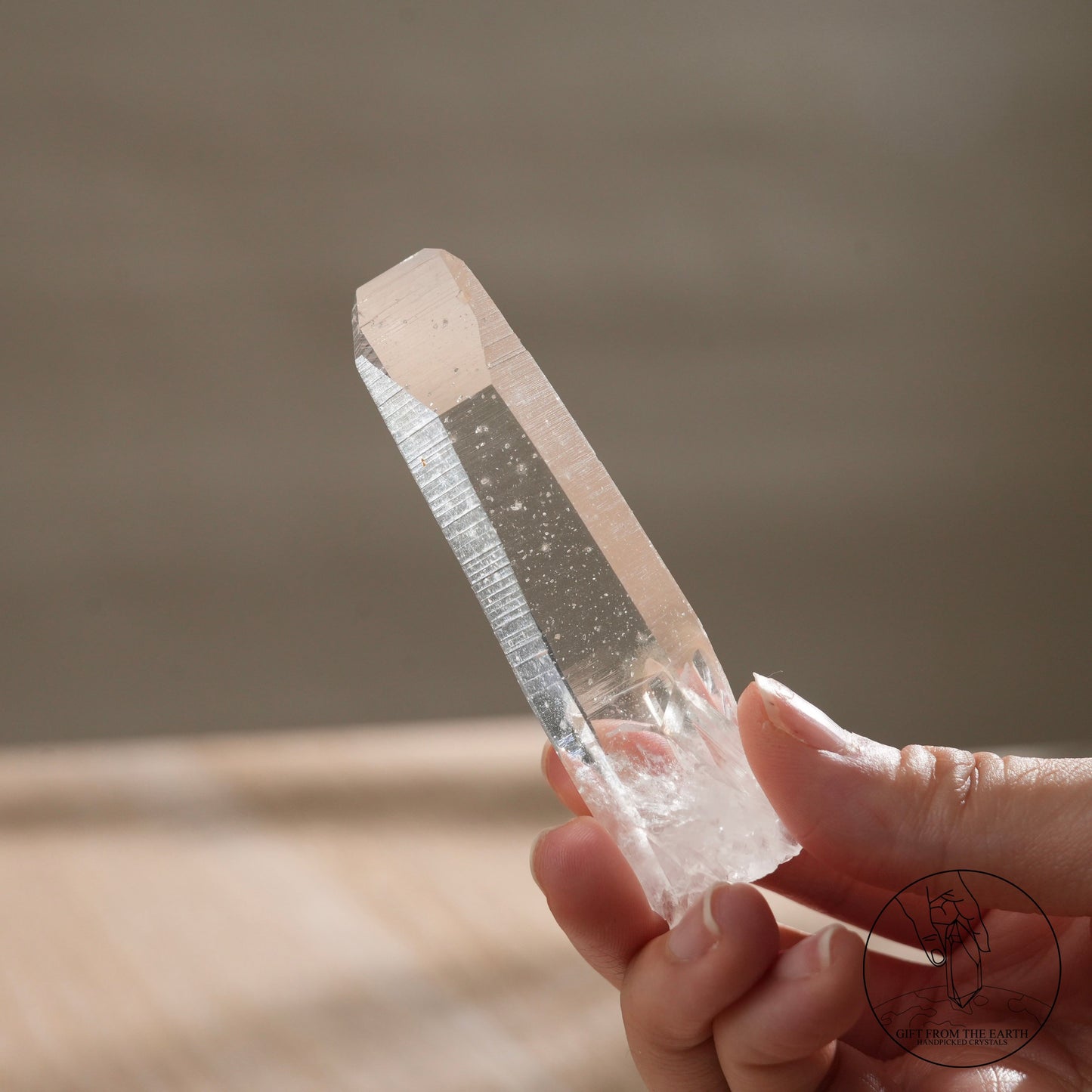 Colombian lemurian quartz