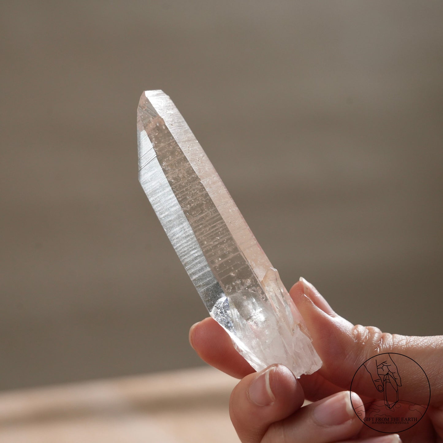 Colombian lemurian quartz