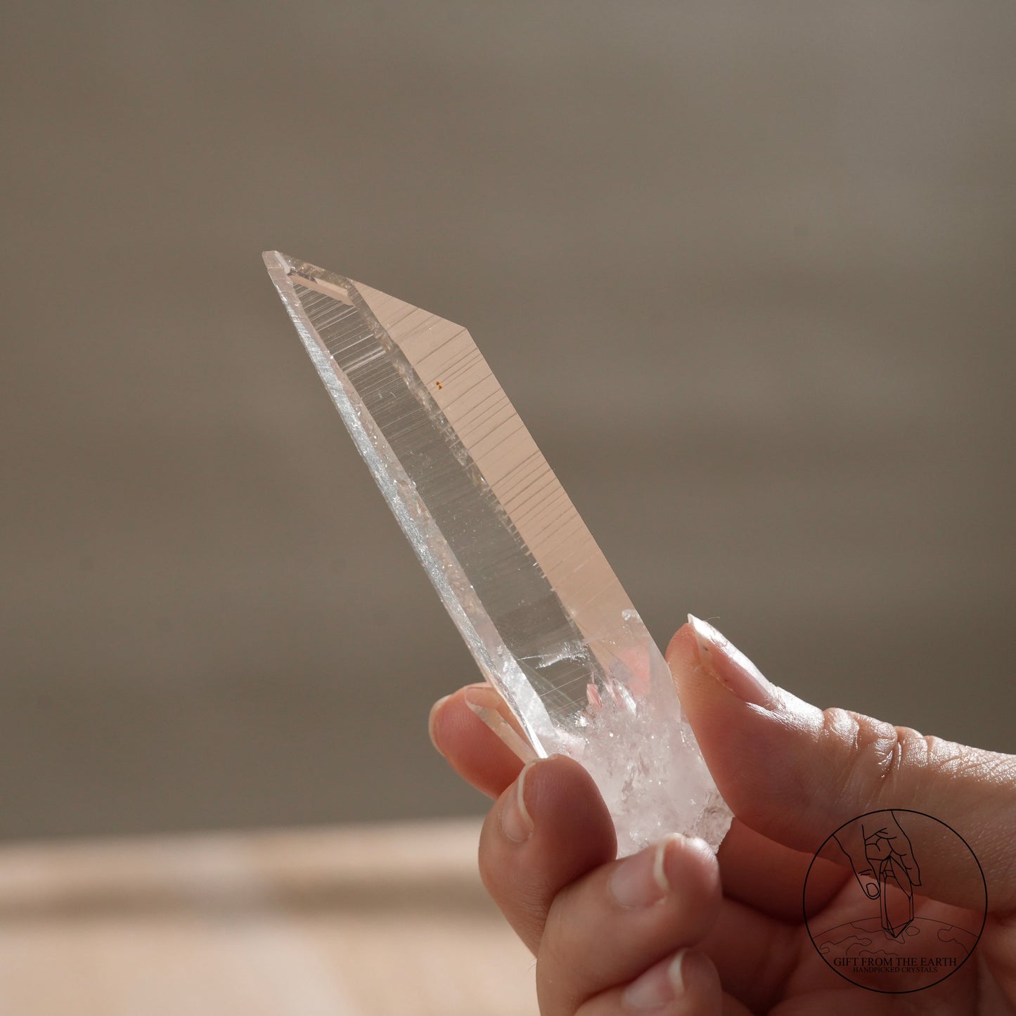 Colombian lemurian quartz