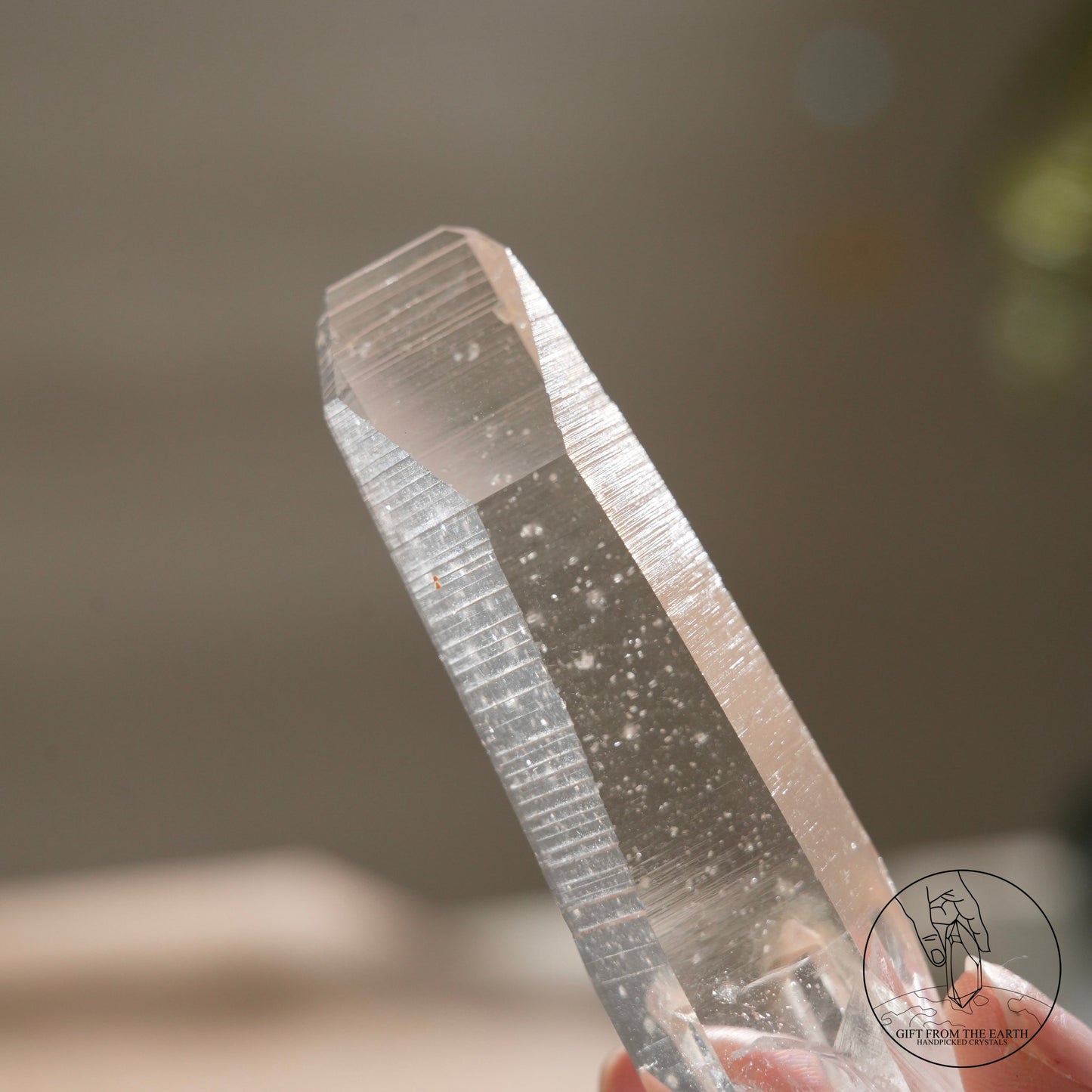 Colombian lemurian quartz