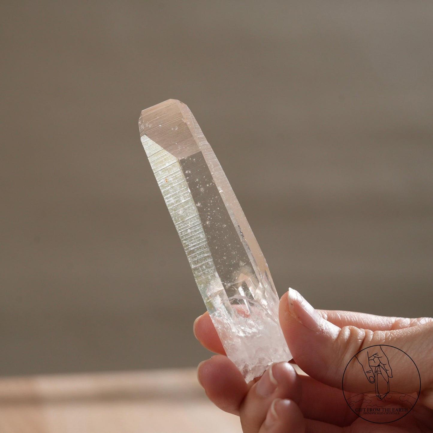 Colombian lemurian quartz