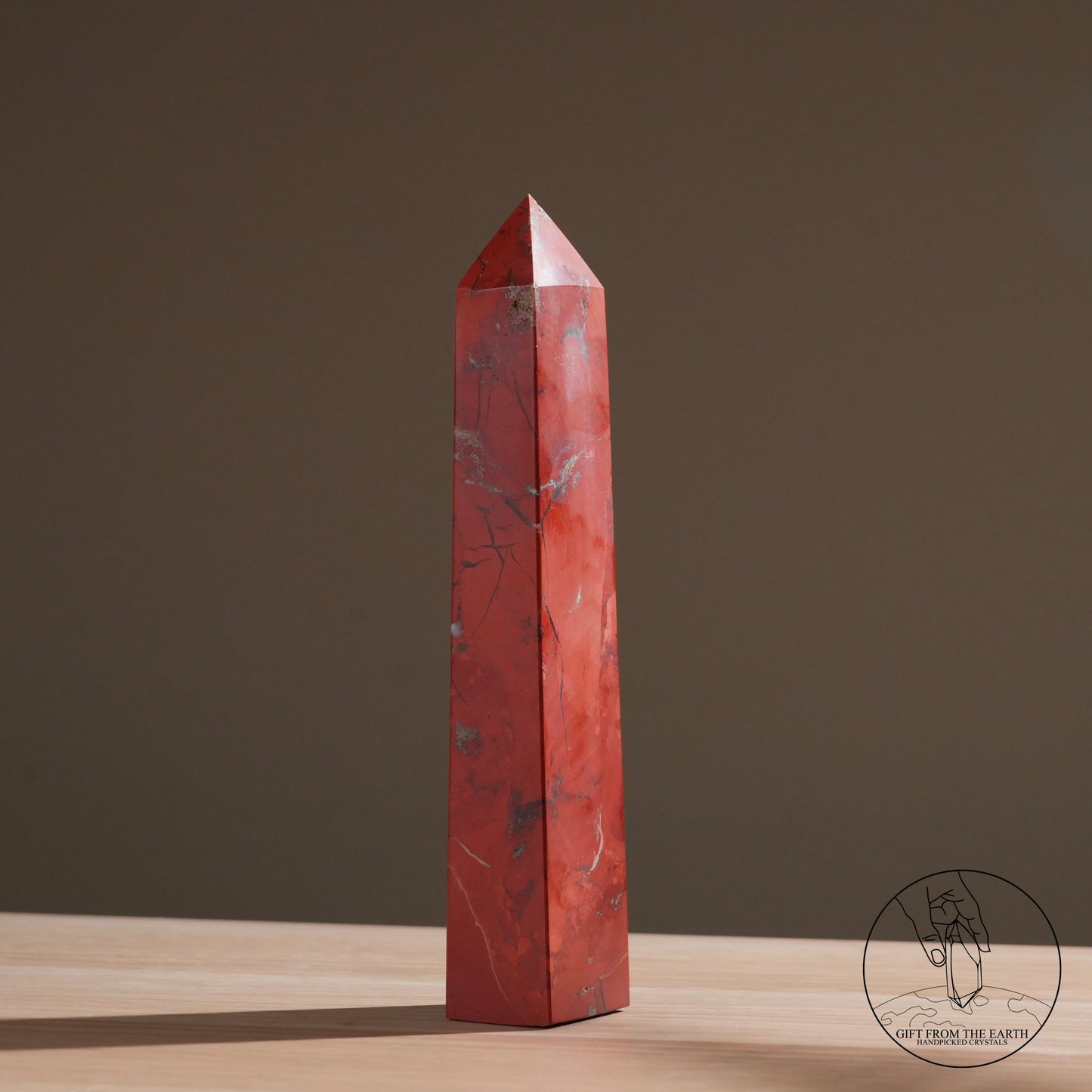 Red jasper point