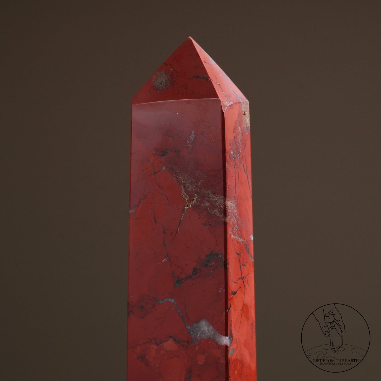 Red jasper point