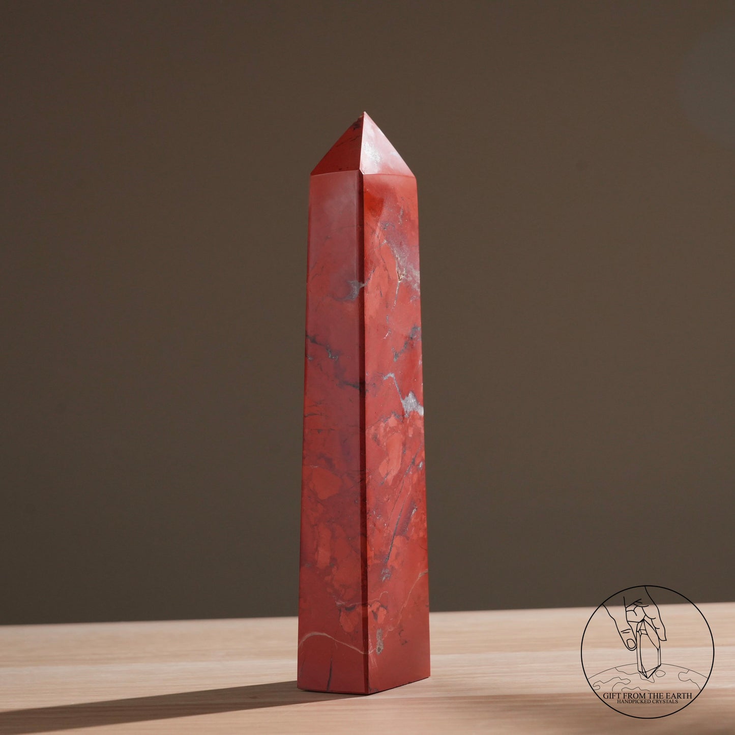 Red jasper point