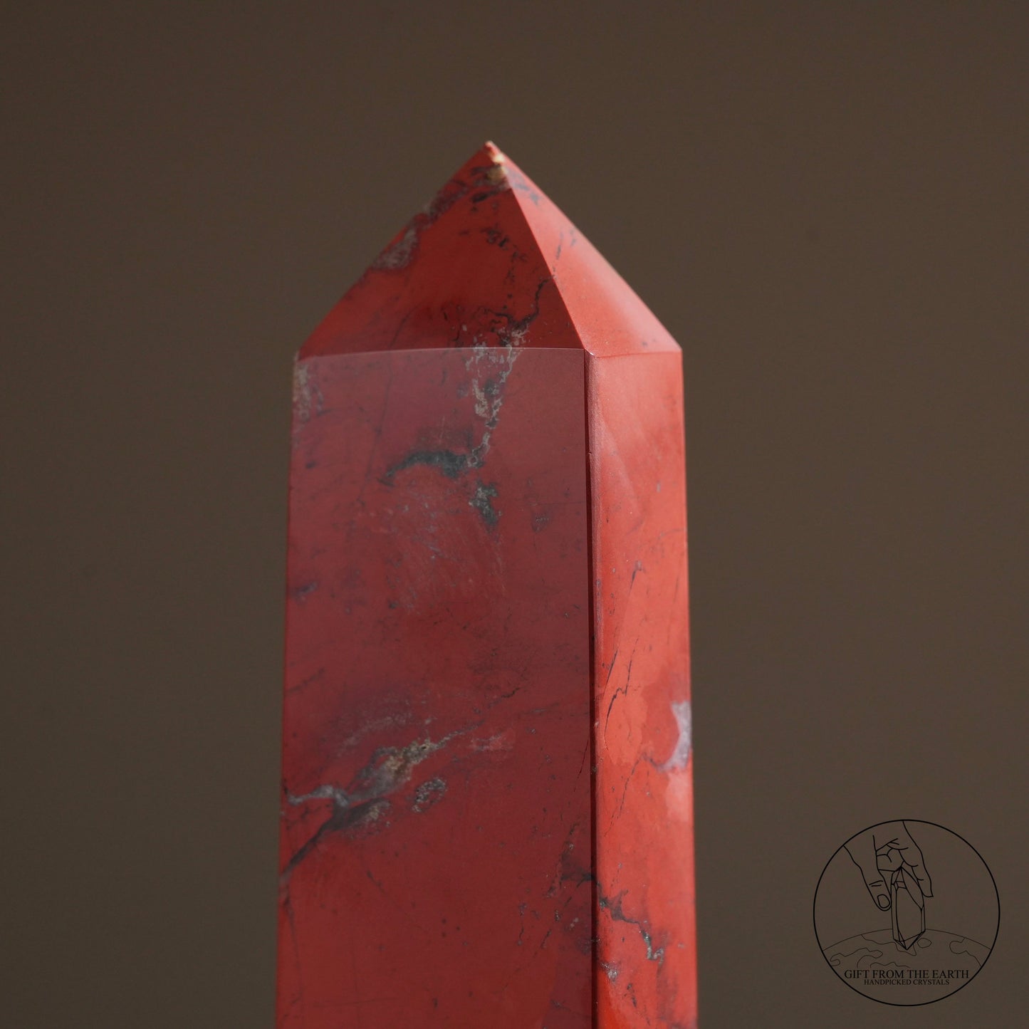 Red jasper point