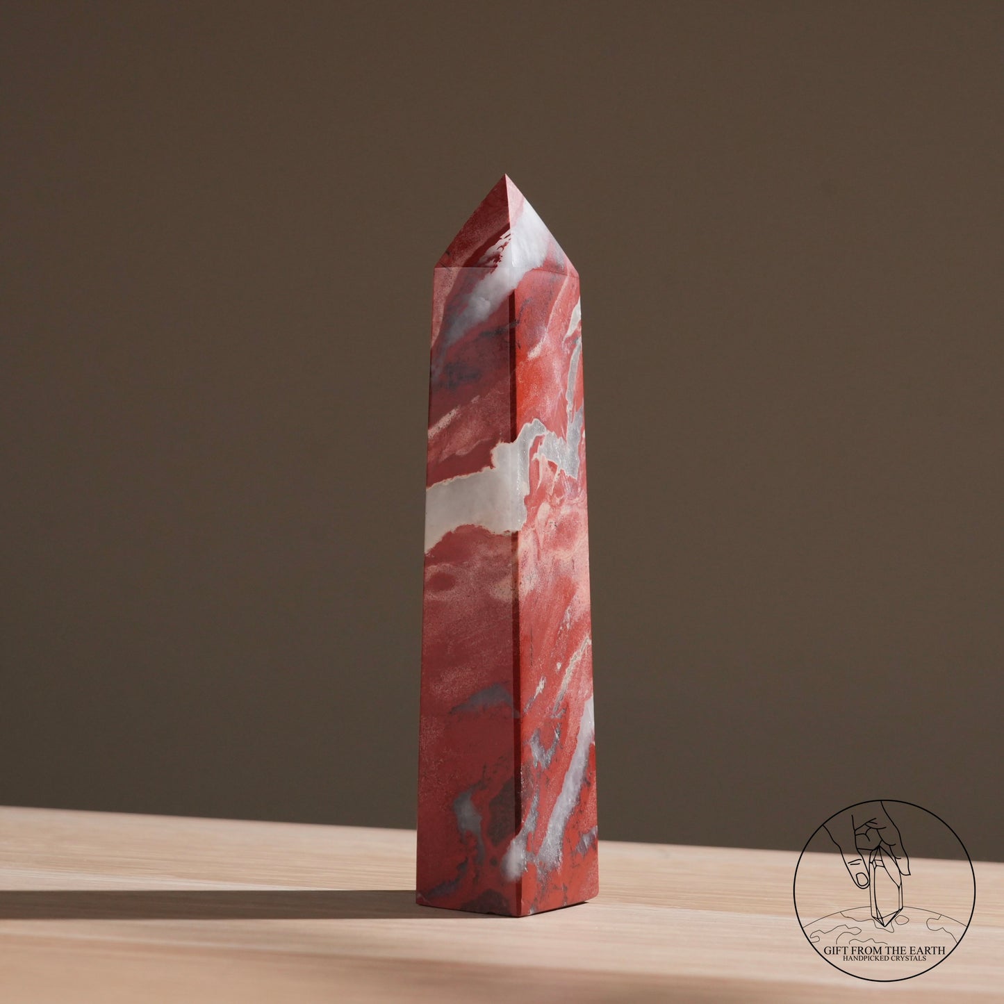 Red jasper point