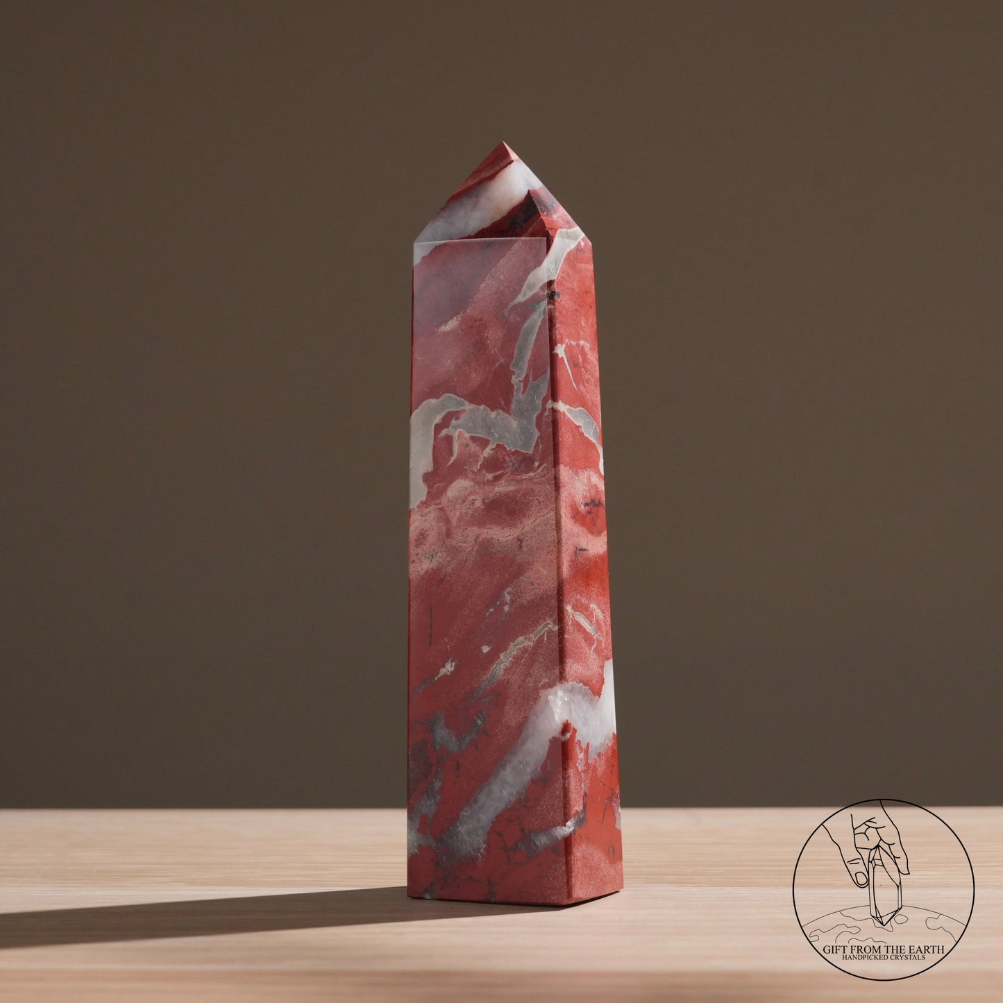 Red jasper point