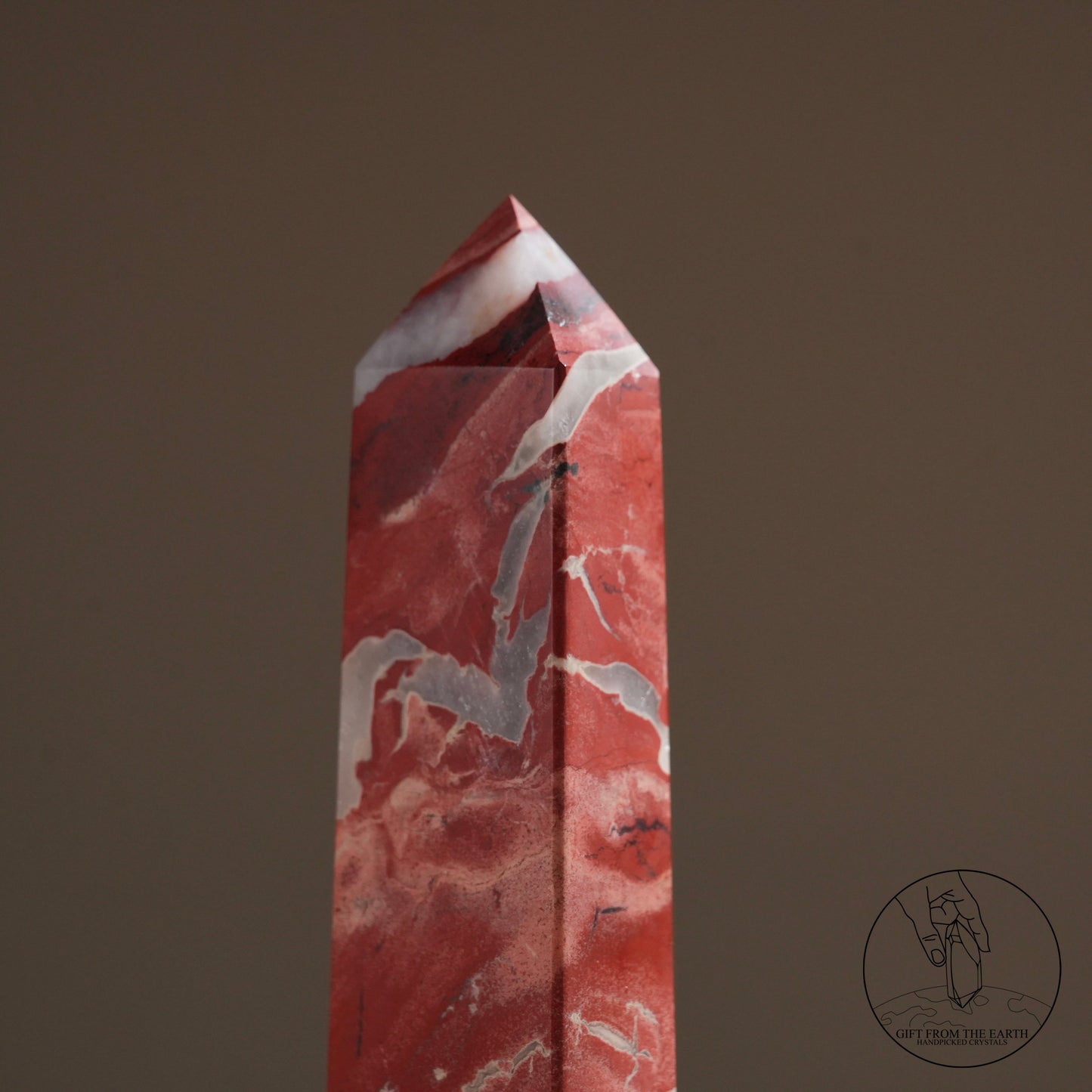 Red jasper point