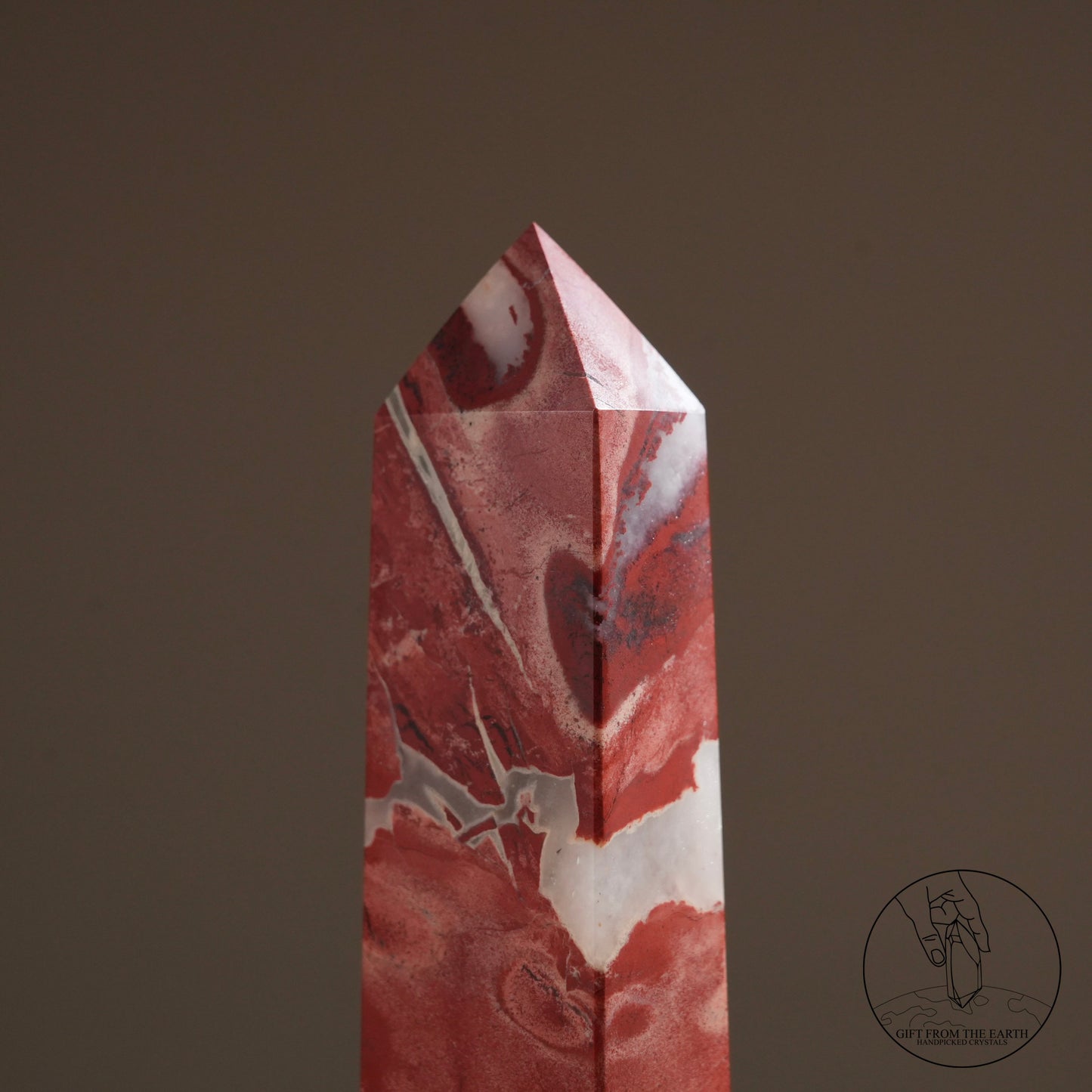 Red jasper point