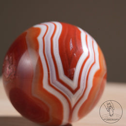 紅瑪瑙球