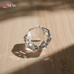 鑽石切割白水晶