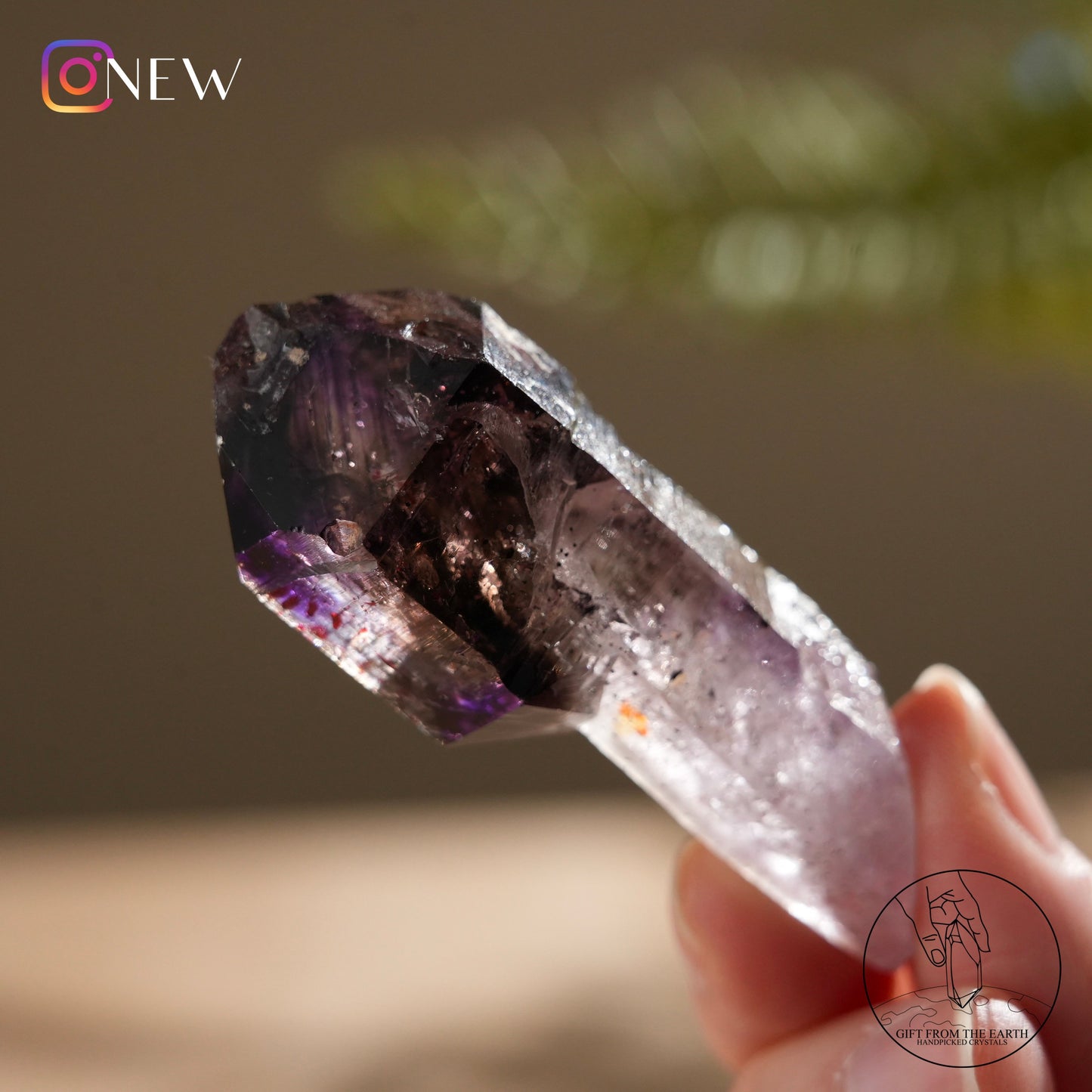 Super seven quartz wand