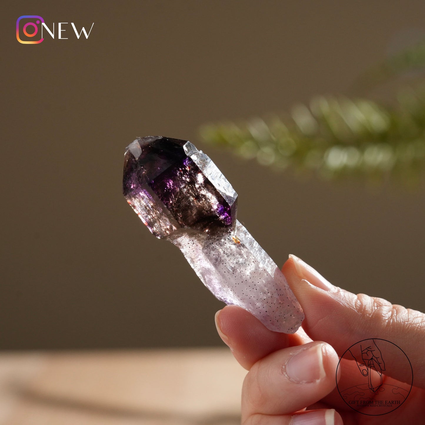 Super seven quartz wand