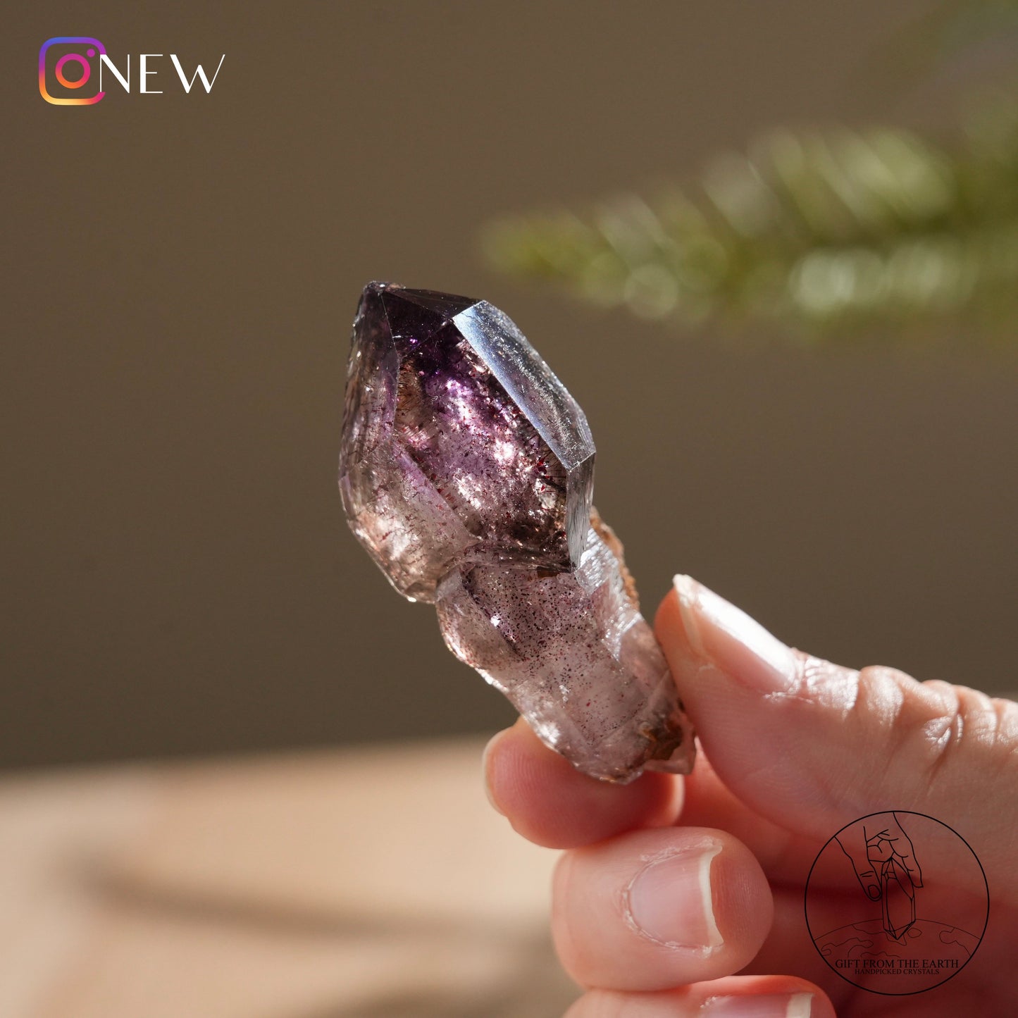 Super seven quartz wand