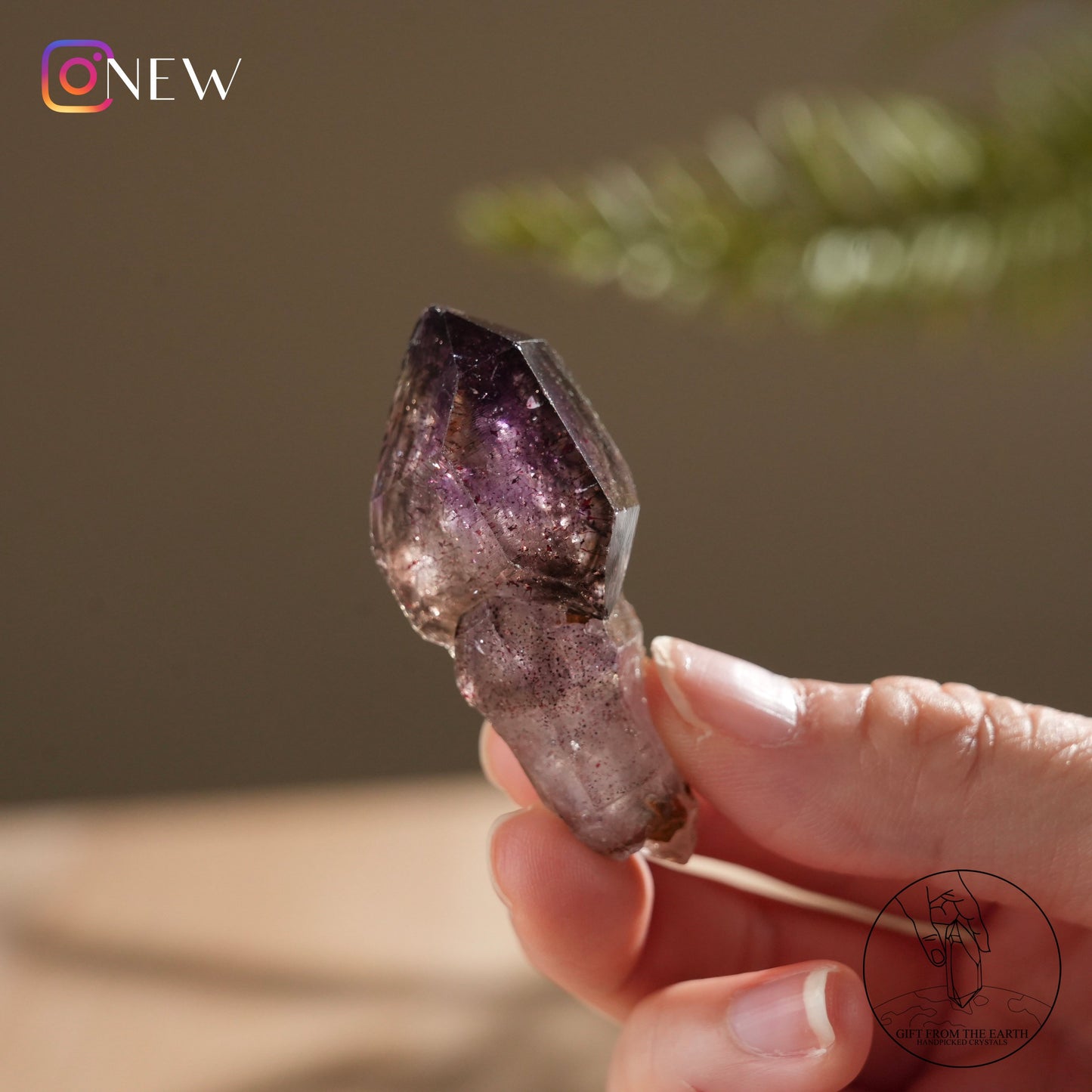 Super seven quartz wand