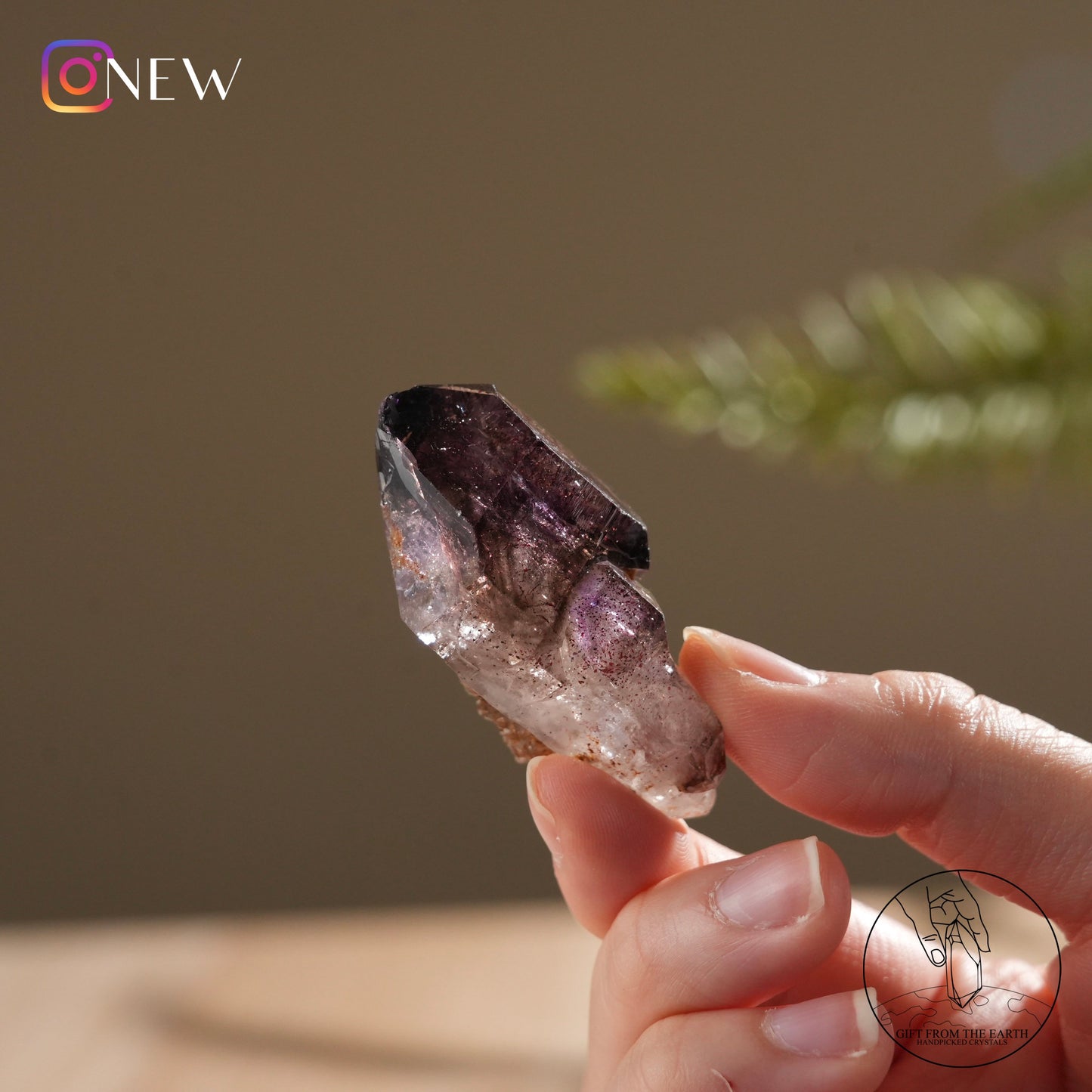 Super seven quartz wand