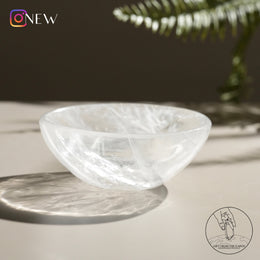 白水晶碗