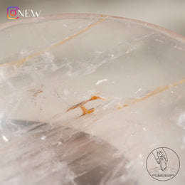 白水晶碗 (淡粉紅)