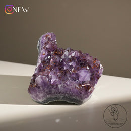紫鈦晶簇