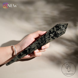 Agate Pyrite Scepter