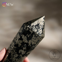 Agate Pyrite Scepter