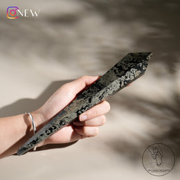 Agate Pyrite Scepter
