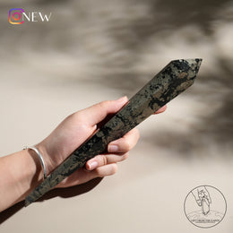 俄羅斯瑪瑙黃鐵礦權杖