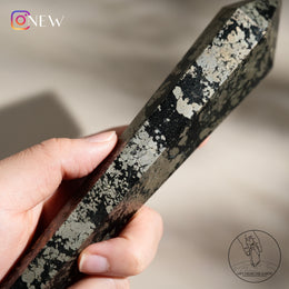 俄羅斯瑪瑙黃鐵礦權杖