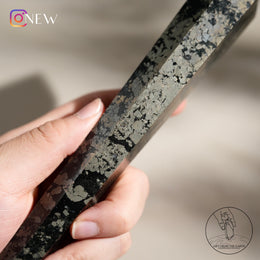俄羅斯瑪瑙黃鐵礦權杖