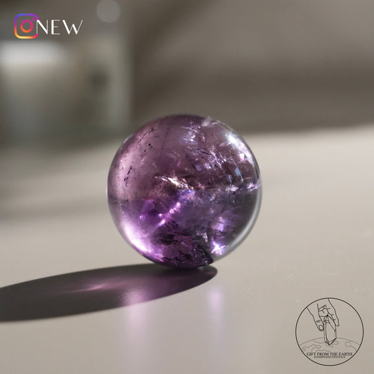 Ametrine sphere