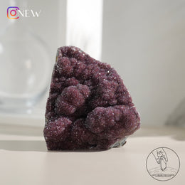 紅紫水晶簇