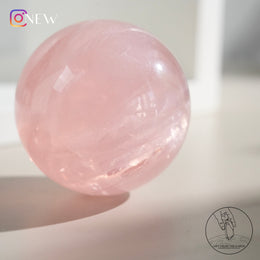 莫桑比克星光粉晶球