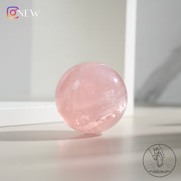 莫桑比克星光粉晶球