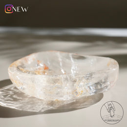 白水晶碗黃金療癒者共生