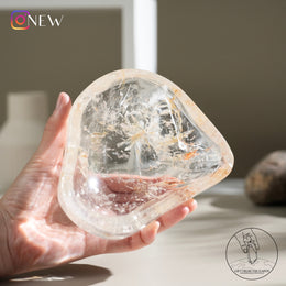 白水晶碗黃金療癒者共生