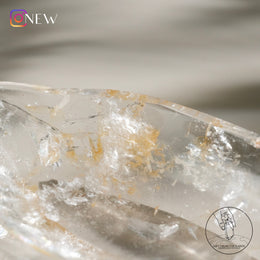 白水晶碗黃金療癒者共生