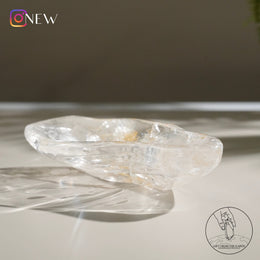 白水晶碗黃金療癒者共生