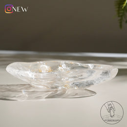 白水晶碗黃金療癒者共生