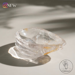 白水晶碗黃金療癒者共生