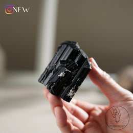 莫桑比克亮面黑碧璽原石