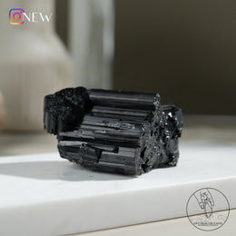 莫桑比克亮面黑碧璽原石