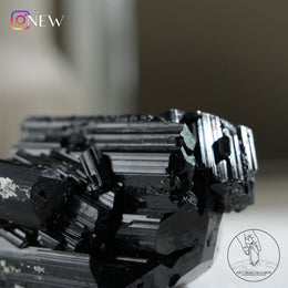 莫桑比克亮面黑碧璽原石