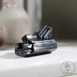 莫桑比克亮面黑碧璽原石