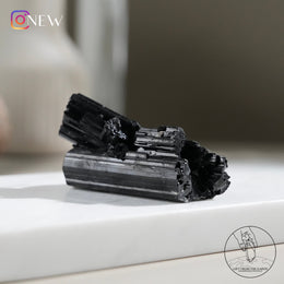 莫桑比克亮面黑碧璽原石
