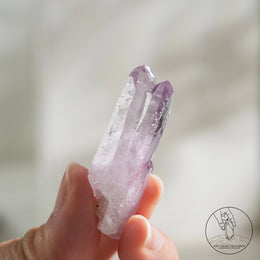 雙生克魯茲紫水晶原石