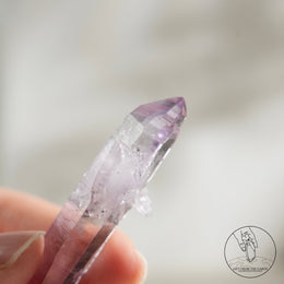 雙尖克魯茲紫水晶原石