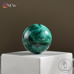 孔雀石球