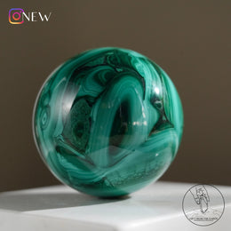 孔雀石球