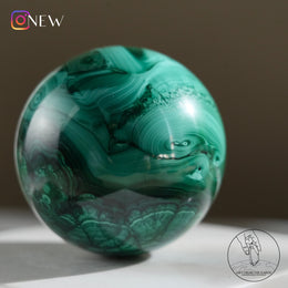 孔雀石球